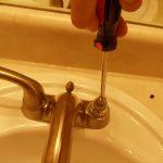 Fix a leaking bathroom faucet