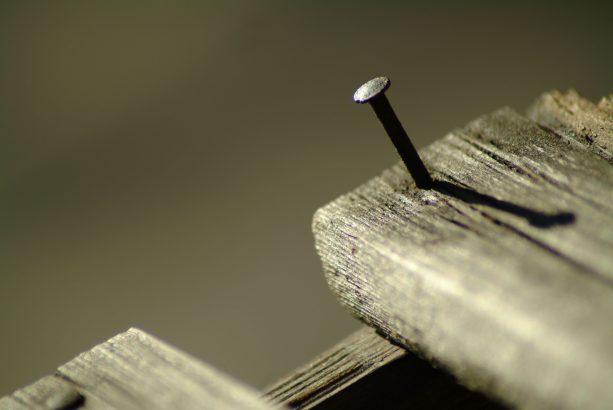 Nail in Wood